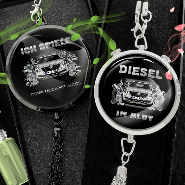 CT6 Autoduft personalisiert mit Auto u. Kennzeichen! Schwarz, S