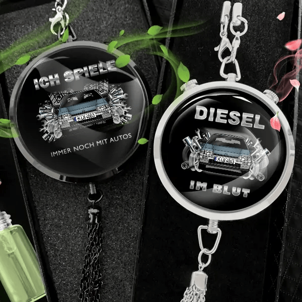 CRX Autoduft personalisiert mit Auto u. Kennzeichen! Schwarz, S