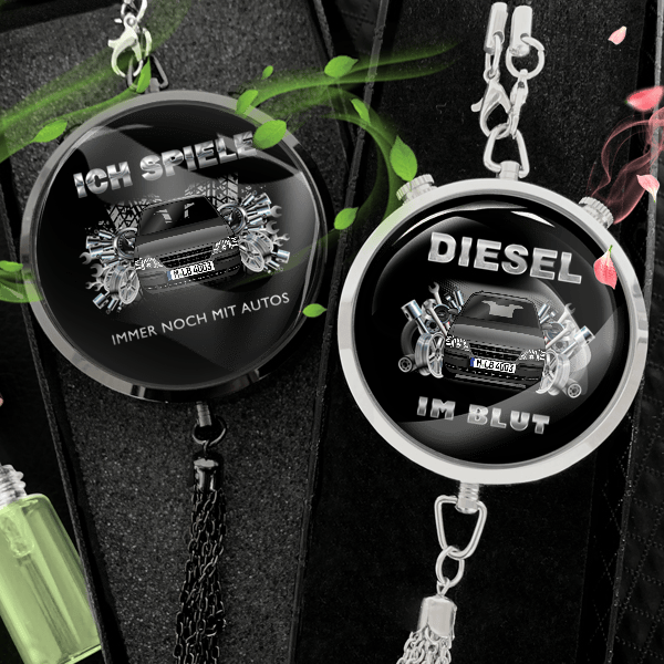 Venture Autoduft personalisiert mit Auto u. Kennzeichen! Schwarz, S