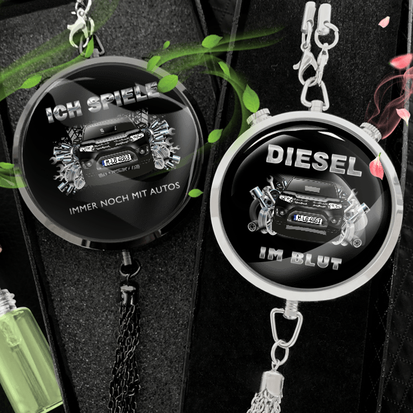 Vitara Autoduft personalisiert mit Auto u. Kennzeichen! Schwarz, S