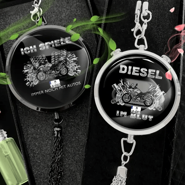 R 1200 GS Autoduft personalisiert mit Motorrad u. Kennzeichen! Schwarz, S