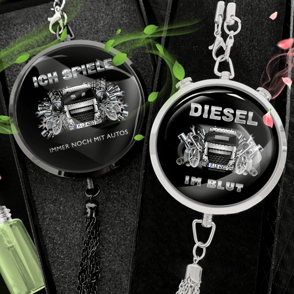 LKW 460 Autoduft personalisiert mit LKW u. Kennzeichen! Schwarz, S