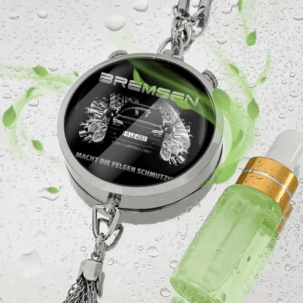 Ateca Autoduft personalisiert mit Auto u. Kennzeichen! Chrom, S