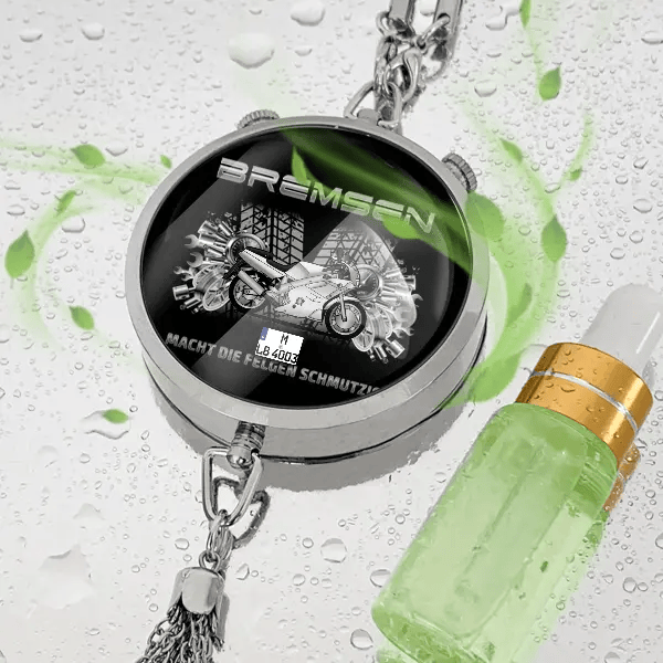 FZR600 Autoduft personalisiert mit Motorrad u. Kennzeichen! Chrom, S