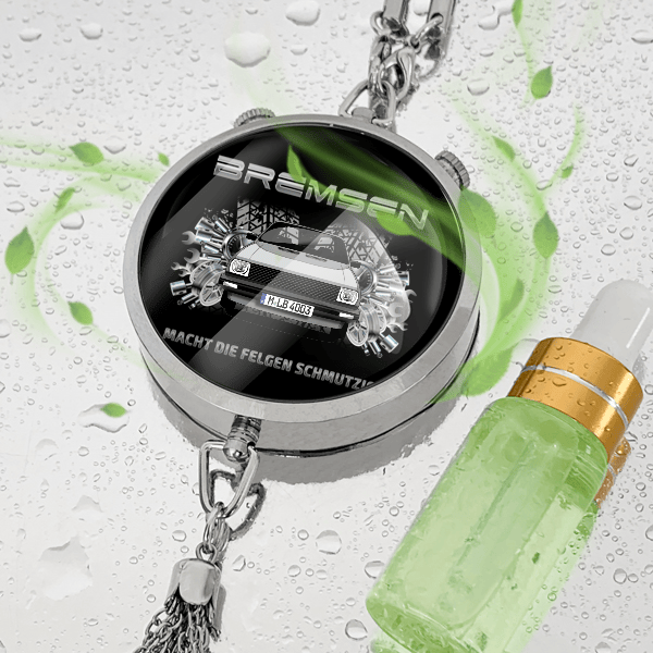 Derby Autoduft personalisiert mit Auto u. Kennzeichen! Chrom, S