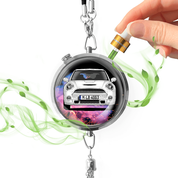 Cooper S Roadster Autoduft personalisiert mit Auto u. Kennzeichen! Chrom, S