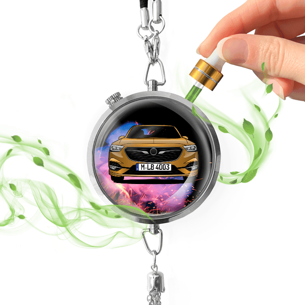 Insignia Grand Tourer Autoduft personalisiert mit Auto u. Kennzeichen! Chrom, S