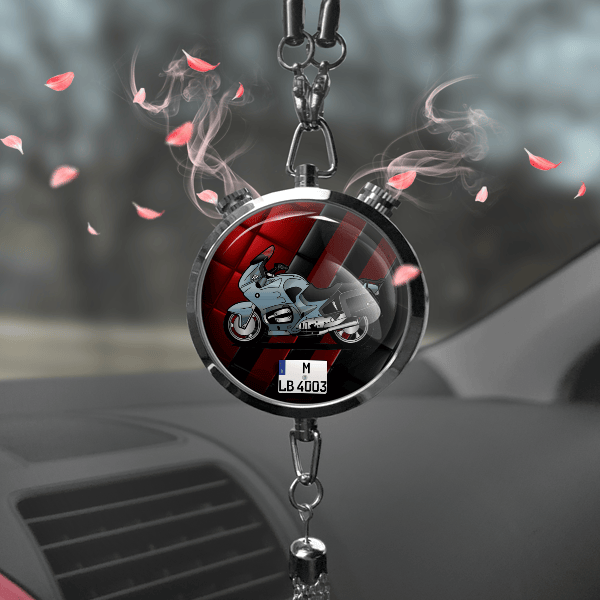 R 1100 RT Autoduft personalisiert mit Motorrad u. Kennzeichen! Chrom, S