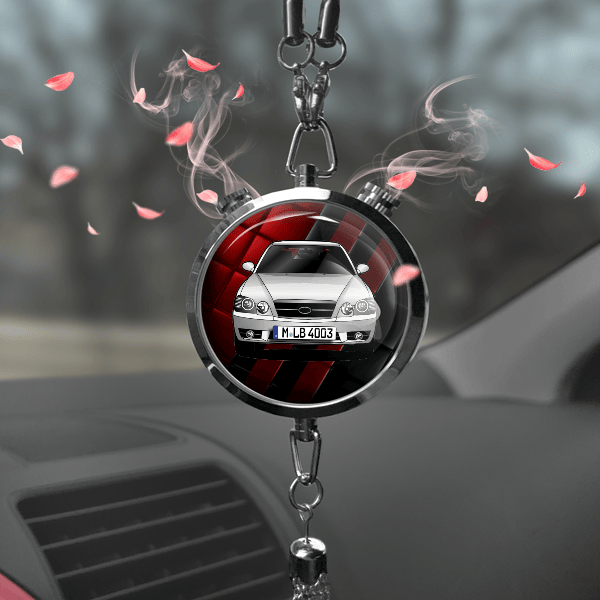 Magentis Autoduft personalisiert mit Auto u. Kennzeichen! Chrom, S