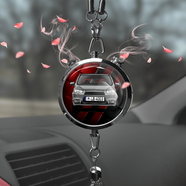 Colt (5-Türer) Autoduft personalisiert mit Auto u. Kennzeichen! Chrom, S