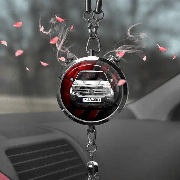F-150 Super Crew Autoduft personalisiert mit Auto u. Kennzeichen! Chrom, S