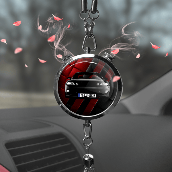 SC400 Autoduft personalisiert mit Auto u. Kennzeichen! Chrom, S