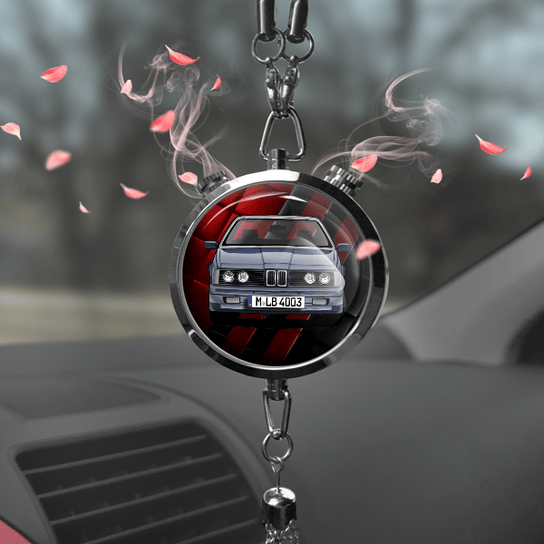 M6 Autoduft personalisiert mit Auto u. Kennzeichen! Chrom, S