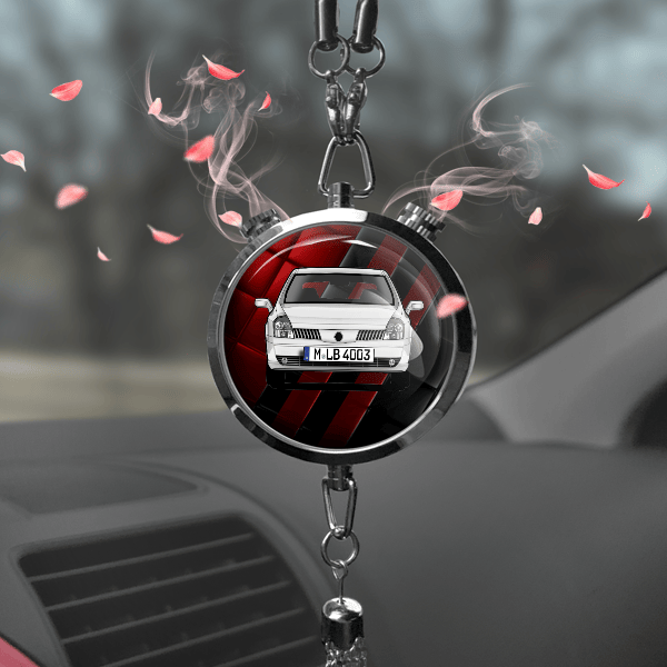 Vel Satis Autoduft personalisiert mit Auto u. Kennzeichen! Chrom, S