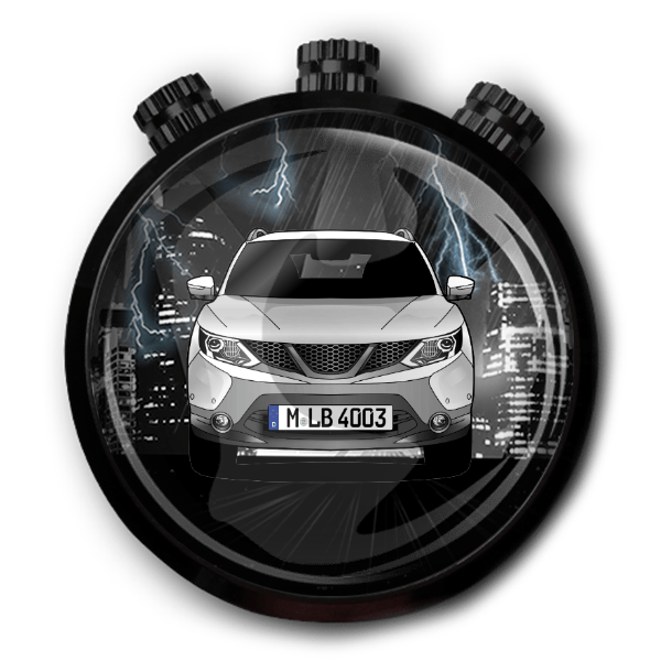 Qashqai Autoduft personalisiert mit deinem Auto u. Kennzeichen!