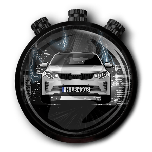 Optima Sportswagon Autoduft personalisiert mit deinem Auto u. Kennzeichen!