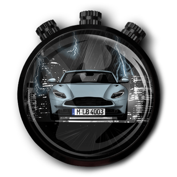 DB11 Coupe Autoduft personalisiert mit deinem Auto u. Kennzeichen!