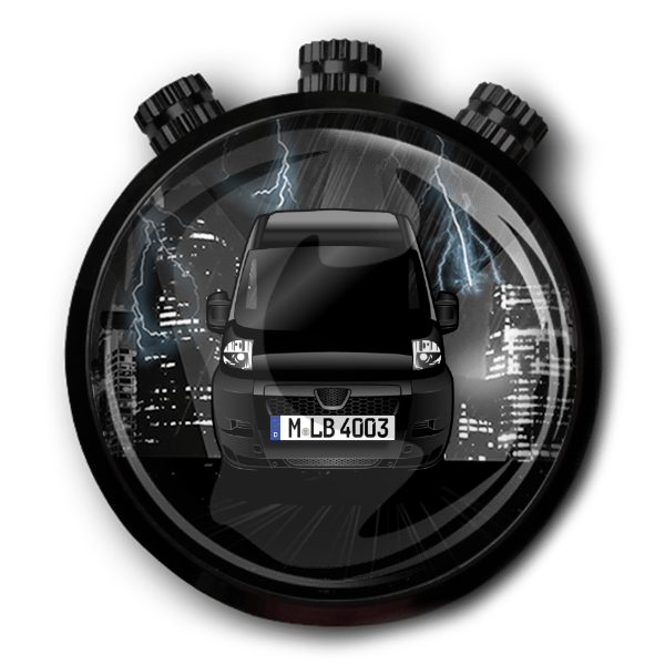 Boxer Autoduft personalisiert mit deinem Auto u. Kennzeichen!