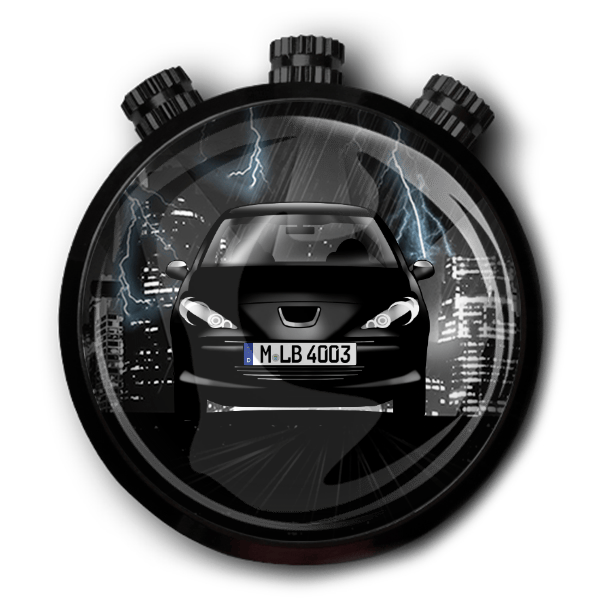 206+ Autoduft personalisiert mit deinem Auto u. Kennzeichen!