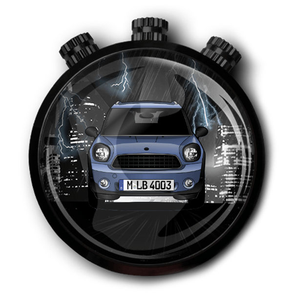 Countryman One Autoduft personalisiert mit deinem Auto u. Kennzeichen!