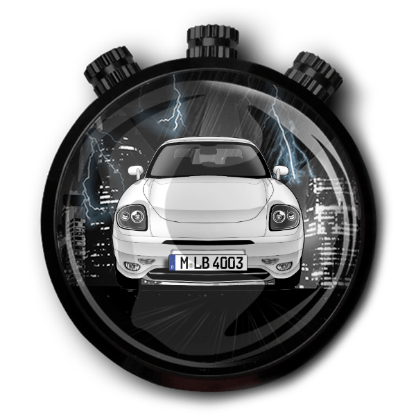 Barchetta Autoduft personalisiert mit deinem Auto u. Kennzeichen!