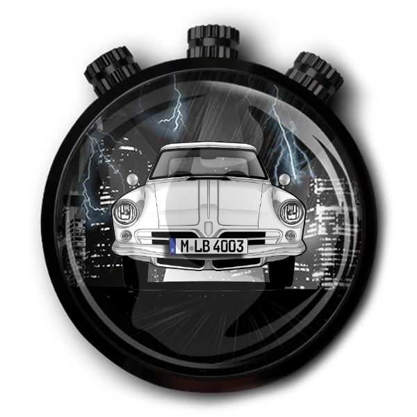 Wankel Spider Autoduft personalisiert mit deinem Auto u. Kennzeichen!