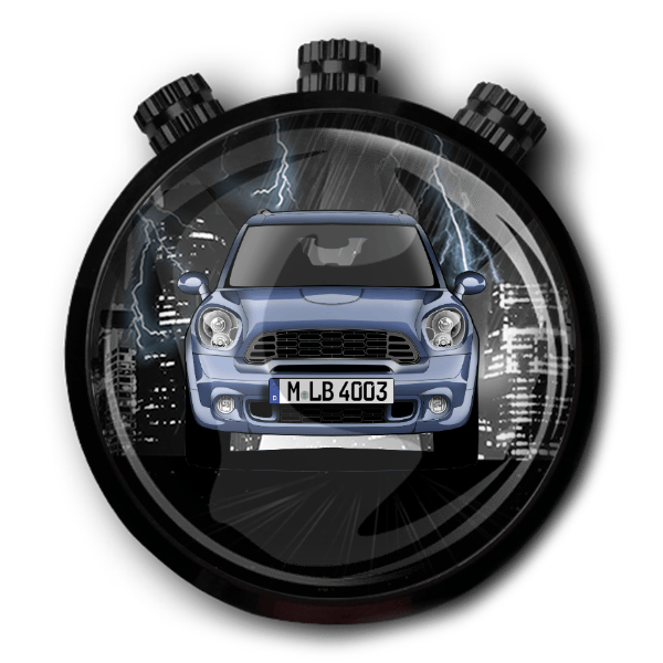 Countryman Cooper SD Autoduft personalisiert mit deinem Auto u. Kennzeichen!