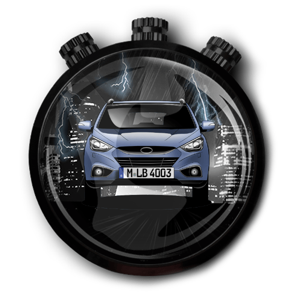 ix35 Autoduft personalisiert mit deinem Auto u. Kennzeichen!