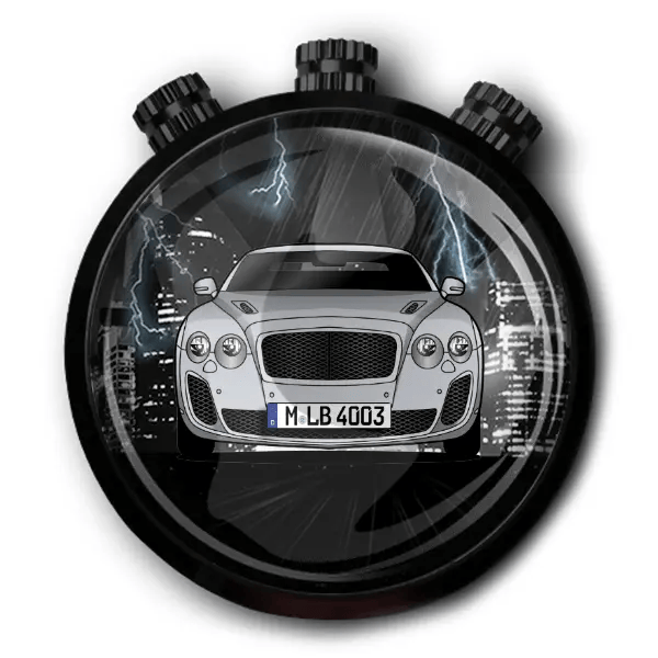Continental Supersports Autoduft personalisiert mit deinem Auto u. Kennzeichen!