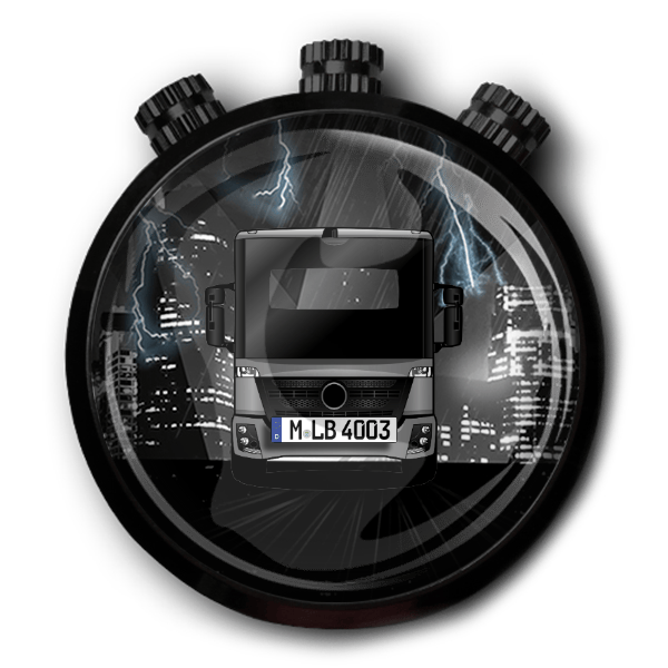 Econic Autoduft personalisiert mit deinem LKW u. Kennzeichen!