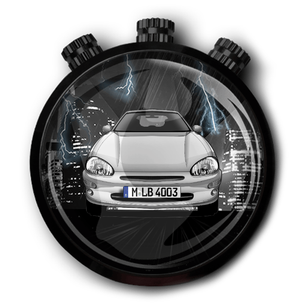 MX-3 Autoduft personalisiert mit deinem Auto u. Kennzeichen!