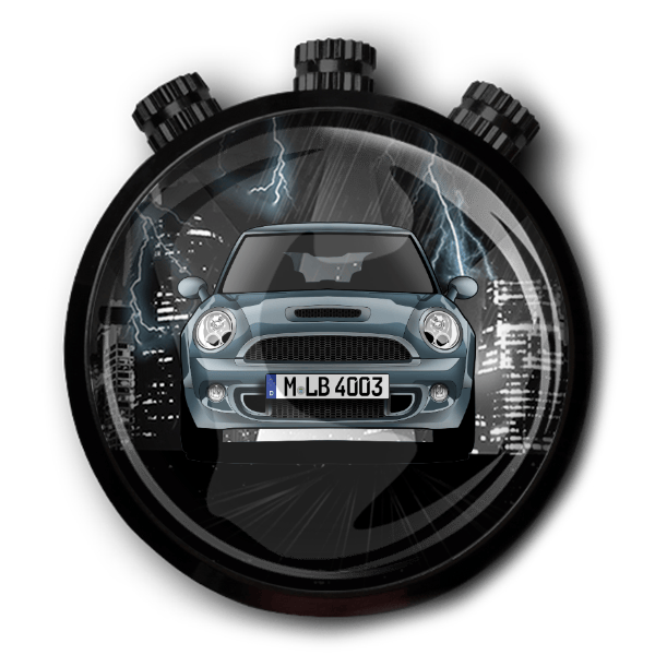 Clubman Cooper D Autoduft personalisiert mit deinem Auto u. Kennzeichen!