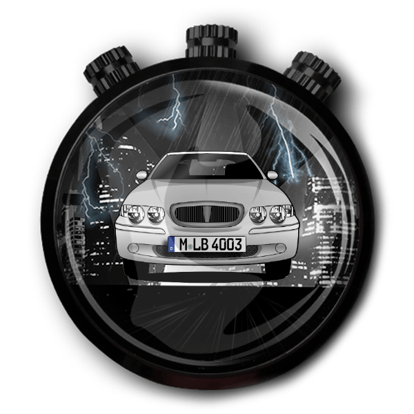 45 Limousine Autoduft personalisiert mit deinem Auto u. Kennzeichen!
