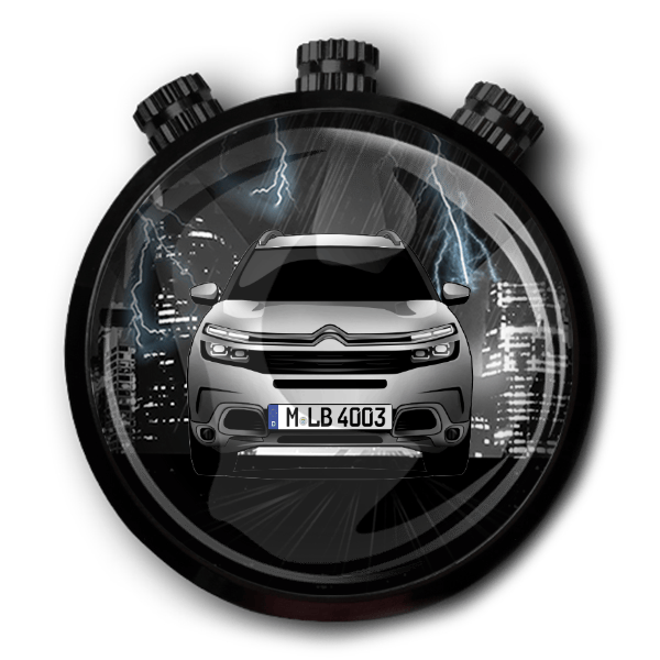 C5 Autoduft personalisiert mit deinem Auto u. Kennzeichen!