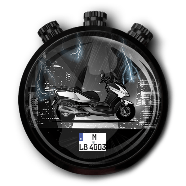 Downtown Autoduft personalisiert mit deinem Motorrad u. Kennzeichen!