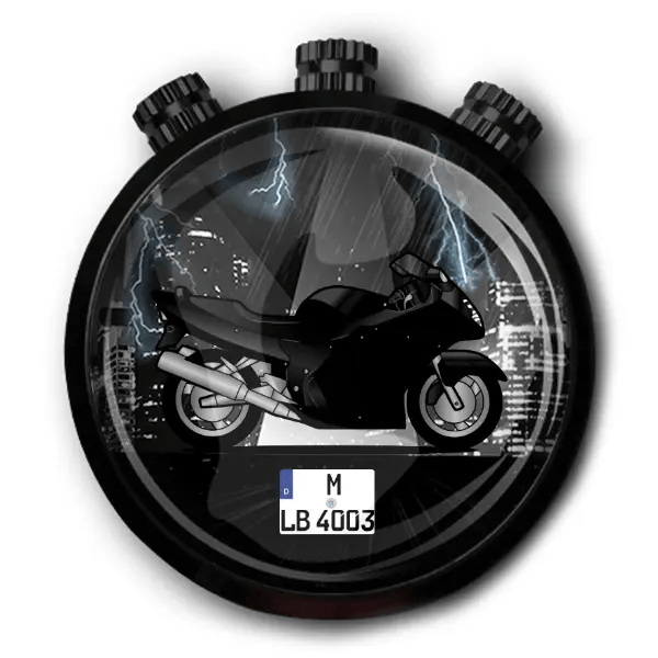 CBR 1100 XX Autoduft personalisiert mit deinem Motorrad u. Kennzeichen!