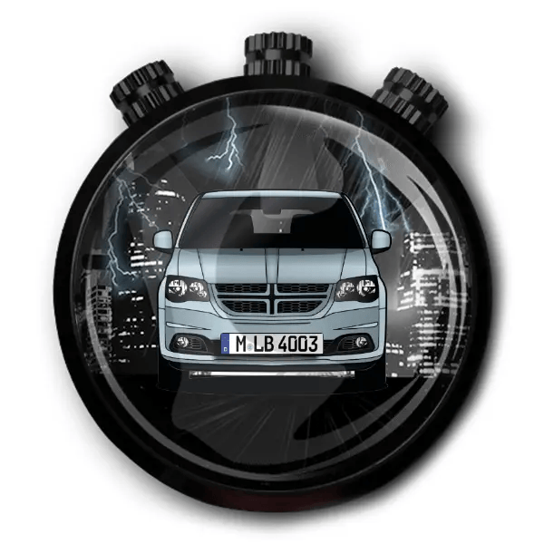 Grand Caravan Autoduft personalisiert mit deinem Auto u. Kennzeichen!