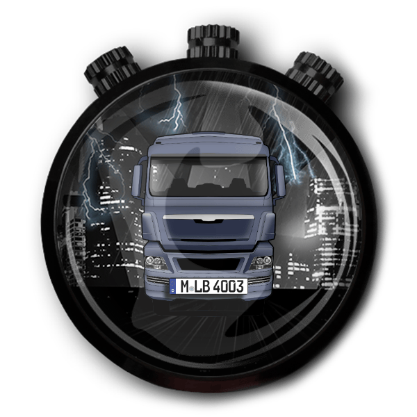 TGX 18.480 Autoduft personalisiert mit deinem LKW u. Kennzeichen!