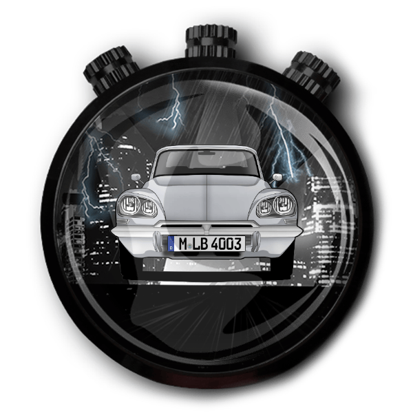 DS Autoduft personalisiert mit deinem Auto u. Kennzeichen!