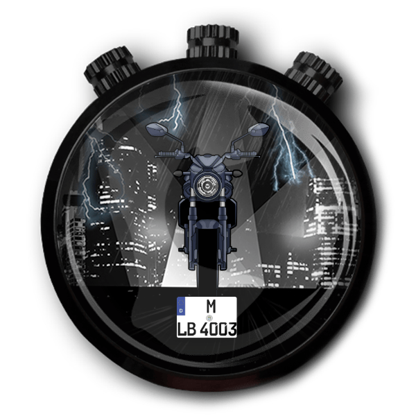 SV 650 Autoduft personalisiert mit deinem Motorrad u. Kennzeichen!