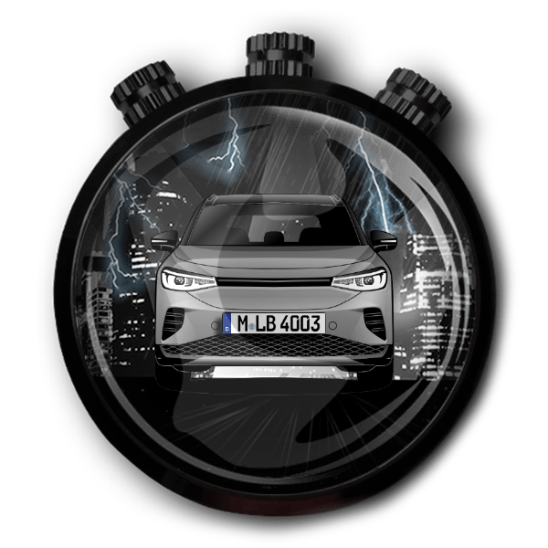 ID.4 Autoduft personalisiert mit deinem Auto u. Kennzeichen!