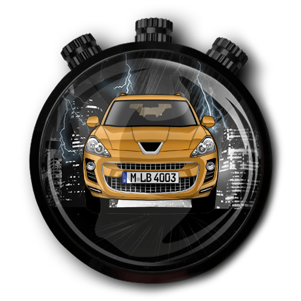 4007 Autoduft personalisiert mit deinem Auto u. Kennzeichen!