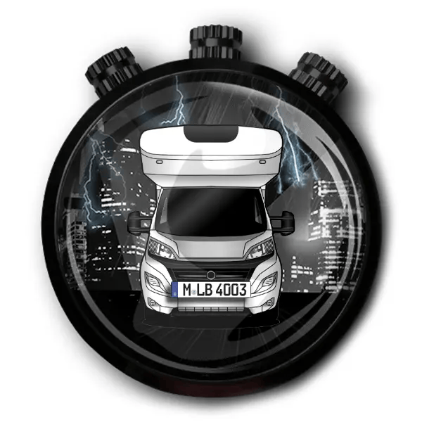 A740 Plus Autoduft personalisiert mit deinem Wohnwagen u. Kennzeichen!