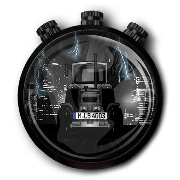 Farmer 3S Autoduft personalisiert mit deinem tractor u. Kennzeichen!