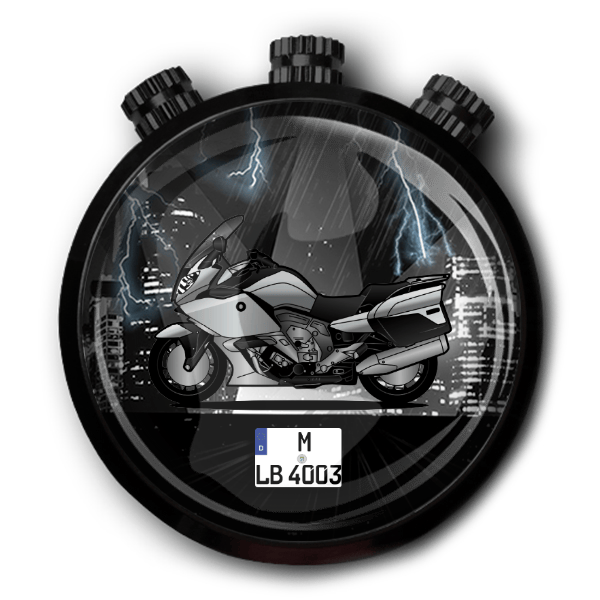 K 1600 GT Autoduft personalisiert mit deinem Motorrad u. Kennzeichen!