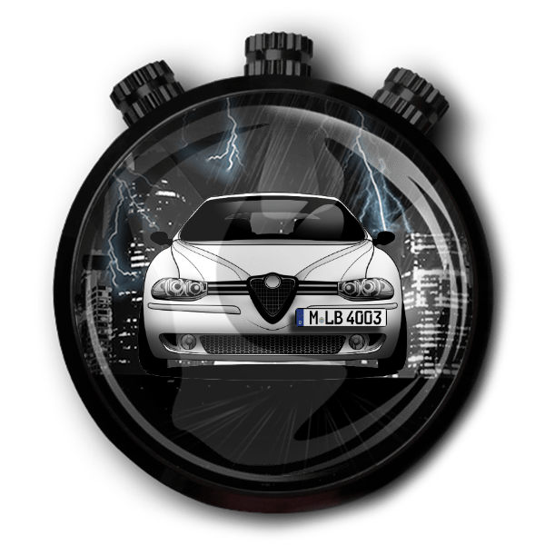 156 Autoduft personalisiert mit deinem Auto u. Kennzeichen!