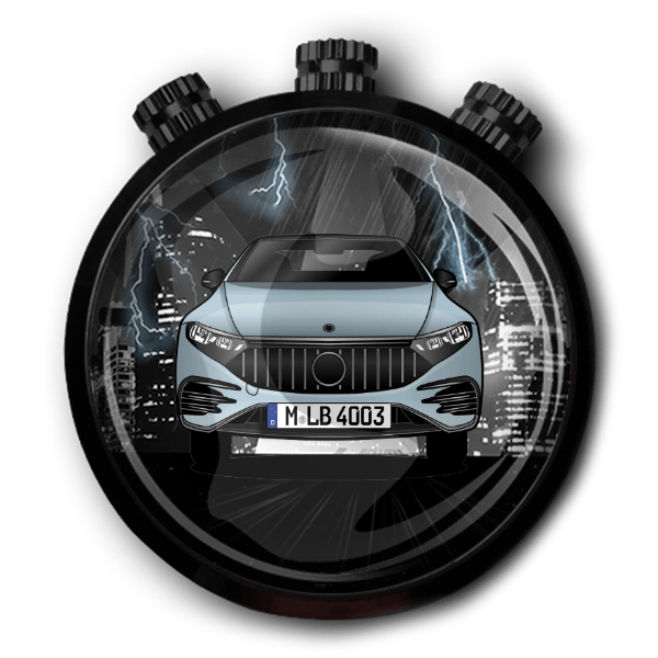 EQS 53 AMG Line Autoduft personalisiert mit deinem Auto u. Kennzeichen!