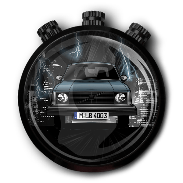 240 Touring Autoduft personalisiert mit deinem Auto u. Kennzeichen!