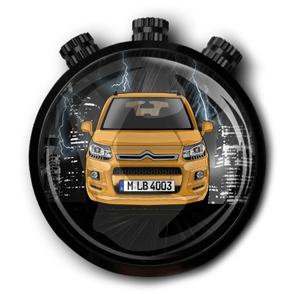 C3 Picasso Autoduft personalisiert mit deinem Auto u. Kennzeichen!