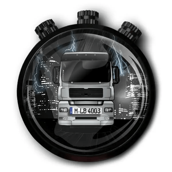 TGA 18.460 Autoduft personalisiert mit deinem LKW u. Kennzeichen!